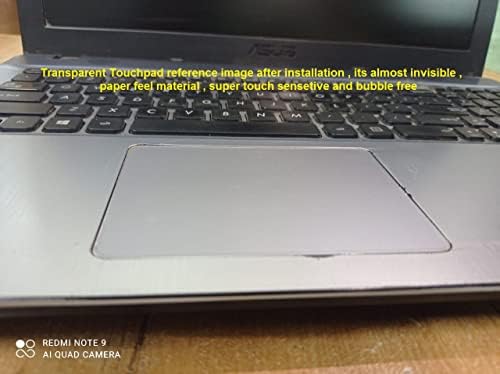 (2 броя) Защитно покритие тъчпада на лаптопа Ecomaholics за лаптоп Dell Inspiron 13 5301 13,3 инча, Прозрачно Защитно фолио за трековой панел, Устойчив На надраскване и Пръстови отпе?