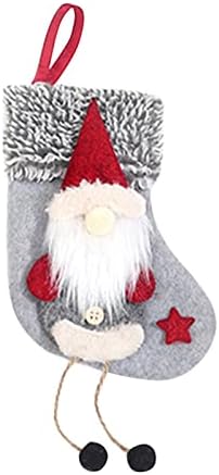 Коледни Чорапи, Дълги Чорапи, Класически Фигура Коледен Отглеждане Чанта Бонбони, Коледни Украси Коледна Висулка Подарък
