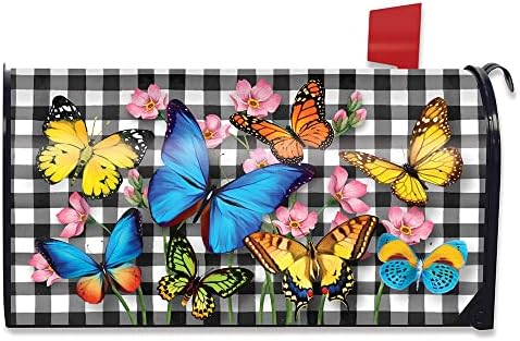 Брайарвуд Лейн Каре Пеперуди Пролетно Магнитна Капакът на Пощенската кутия на Цветя Стандарт