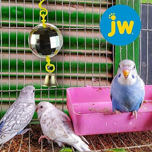 JW Пет Activitoys Диско-топка-играчка за птици [Комплект от 3-х]
