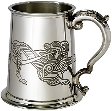 Вентвортская Оловен чаша Келтски Лъв 1 Литър Купа чаши