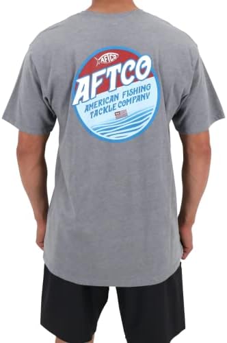 Тениска AFTCO Ice Cream СС с надпис