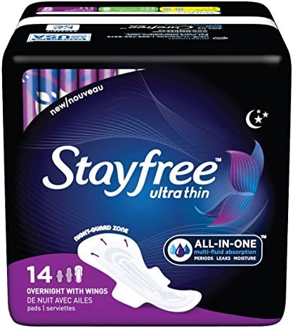 Stayfree Ултра-14 Грама на вечер с като (2 опаковки)