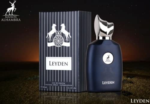 Парфюми Leyden EDP от Maison Alhambra 100 МЛ, 3,40 течни унции (1 опаковка)