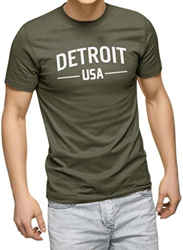 Новост Luxxology, мъжка тениска от Детройт, Мичиган