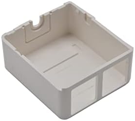 Кутия за повърхностен монтаж NBG LAN с 2 порта, Цвят-бял, 1 опаковка