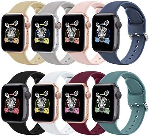 НАПЪЛНО Съвместим с джапанки Apple Watch 45 мм 44 мм 42 мм, спортни Гривни, Взаимозаменяеми каишка за Apple Watch