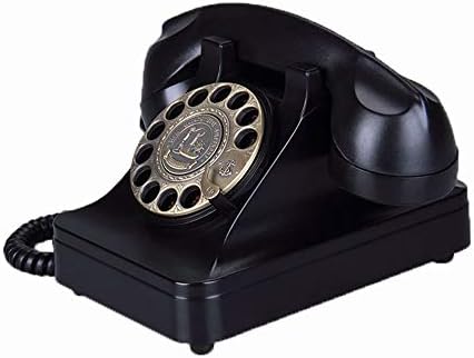 Ретро Старомоден Телефон Европейския Антикварен Телефон Телефони с Превръщането избиране Ретро Настолен Стационарен