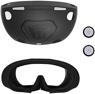 Limentea VR Аксесоари за Слушалки PS VR2 Силиконова Защитно покритие Срещу Надраскване Сменяеми Лицеви Интерфейс