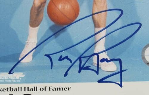 Рик Бари Подписа Автограф 8,5x11 Снимка на I - Снимки на NBA с автограф