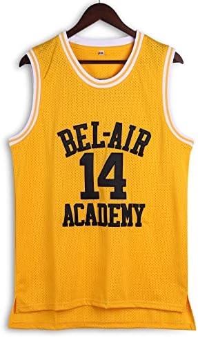 Тениска Amzdest 90s The Fresh Prince of Bel Air Academy 14 от Джърси за мъже и жени, Баскетболно Майк Унисекс за Тематични