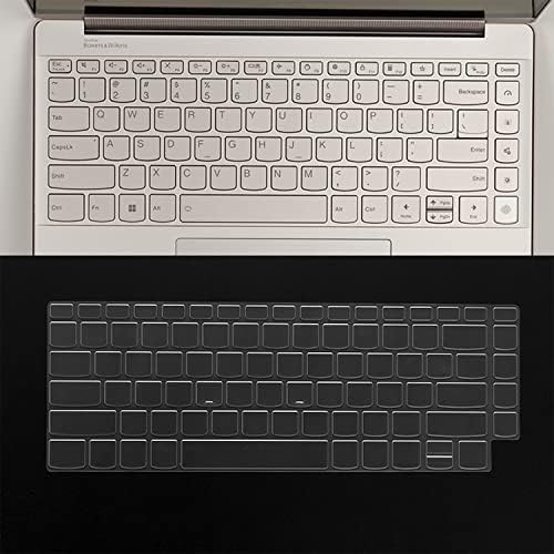 Калъф за клавиатура MUBUY за новия Lenovo Yoga 9 14 14IAP7/Yoga 9 14IRP8, Ултратънък TPU Lenovo Yoga 9 2 1 14