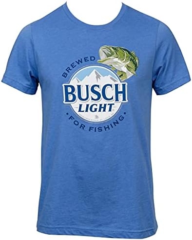 Тениска Busch Light Brewed for Fishing Синьо Colorway