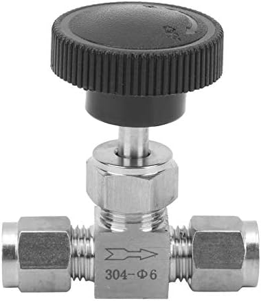 Клапан от неръждаема стомана 304, Игли клапан за високо налягане, Подходяща за подаване на Водна газьол (Ф6)