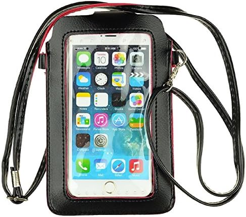 Чанта през рамо с сензорен екран за мобилен телефон, калъф с каишка за ZTE Blade X1 5G, A3Y, 10 A3, A7 Prime, Vantage
