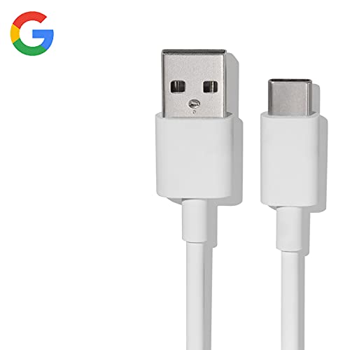 OEM Кабел Google USB Type C - Оригинален USB кабел C, за бързо зареждане USB A 3A (3,2 метра), кабел за зареждане