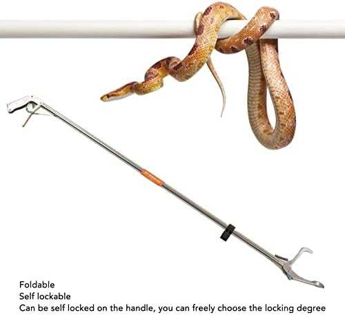 Маркирай за змии, Сгъваеми самостоятелно блокиране на захват за Влечуги От Неръждаема Стомана, Пръчка за Риболов