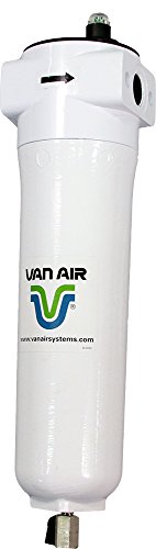 Ван Air Systems F200-0150-1- Филтър за сгъстен въздух серия B-MD-PD6 F200, Премахва масло, вода и твърди частици, Индикатор