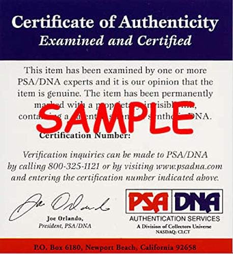 Сертификат ДНК PSA Боб Гибсън с подпис 8x10 Снимка на Кардиналите С автограф