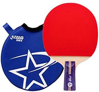 Ракета за пинг-понг SSHHI, с тенис на маса и чанта за съхранение, Комплект Ракети за тенис на маса за Начинаещи, за стикове, Здрав / Както е показано/B