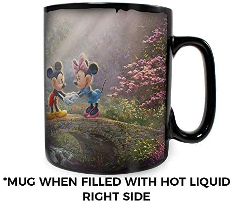Трансформирующиеся чаши на Disney – Мики и Мини Маус – Термочувствительная чаша–съвет Мост сладък - Пълна картина се разкрива при добавяне на гореща течност - Голяма