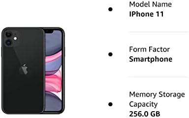 Apple iPhone 11, версия за САЩ, 64 GB, Черен - T-Mobile (обновена)