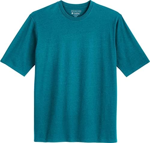 Мъжки t-shirt Morada Coolibar UPF 50+ За Всеки Ден С Къс ръкав - Защита От Слънце