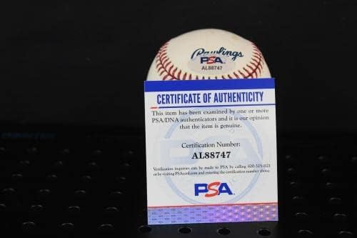 Роберто Аломар Подписа Бейзболен Автограф Auto PSA/DNA AL88747 - Бейзболни топки с Автографи