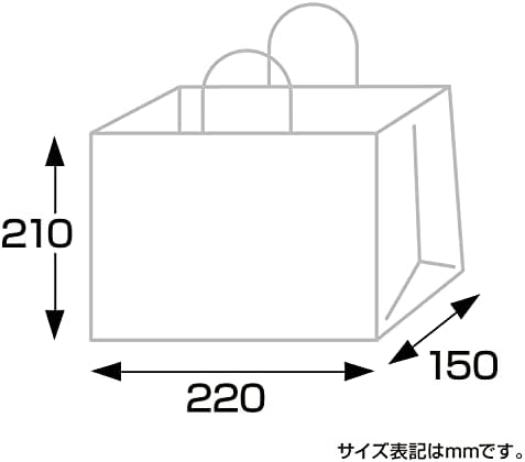 Sasagawa 50-5520 Taka-Jirushi Shop Доставки, Чанта, Одноцветный, Бял, Ш x 8,7 Г 5,9 x 8,3 инча (220 x 150 x 210 мм),