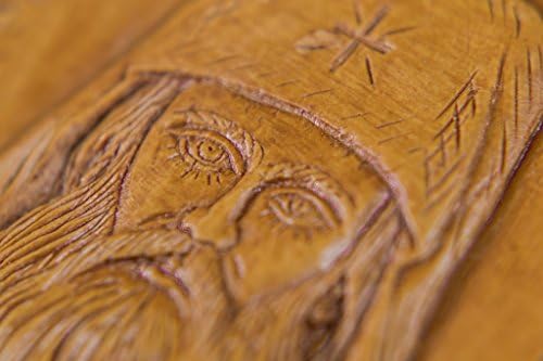 Ароматна християнска Стенни Икона на Св. Йоан Максимовича Ръчна изработка, Изработени от Чист Пчелен восък, Мастика