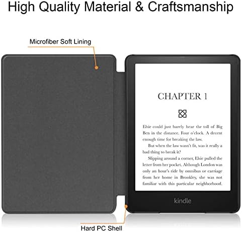 Калъф за Kindle Oasis 9-то поколение, Защитен калъф с панти капак за електронни книги Kindle, Ултра-Защитен калъф