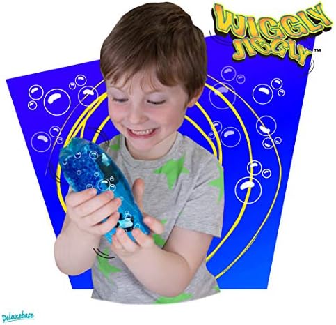 Виггли - Виггли - пингвин от Deluxebase. Голяма Супер Мека играчка-непоседа Водна Змия с фигурки на пингвини. Страхотна