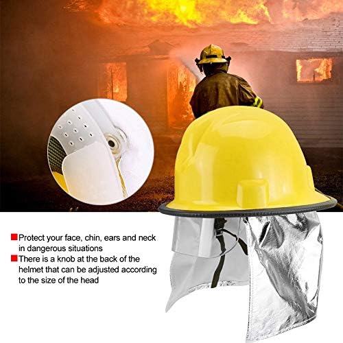 Вафен Пожарникар, Защитен Шлем на Пожарникар със Защита от Алуминиево фолио, Огнезащитни, Устойчиви на Прокалыванию за