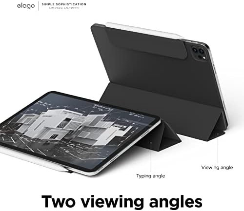 умен калъф-за награда elago за iPad Pro 11 см 4-ти, 3-ти, 2-ро поколение с магнитна закопчалка - Съвместим с Apple