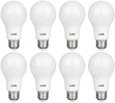 Led лампа LUNO A19 без регулиране на яркостта, 9,0 W (еквивалент на 60 W), На 800 Лумена, 5000 К (дневна светлина), Средна