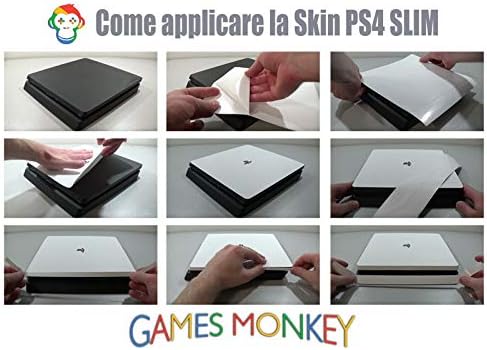 Корица за Ps4 SLIM - КАМУФЛЯЖНАЯ снежна стикер, издаден в ограничен тираж, ADESIVA Playstation 4 Slim SONY ПАКЕТ