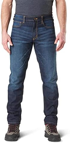 5.11 Мъжки тактически панталони Defender-Flex Jean Slim Fit, стил 74465,