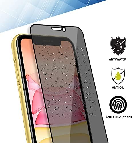 Защитно фолио RKINC [2] за iPhone 11 Pro Max / iPhone XS Max 6,5 инча, Защитен слой от закалено стъкло, [Защита от шпионски]
