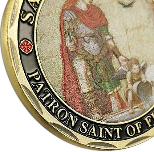 Монета на Повикване Доброволни Пожарникари Свети Флориана за Молитва