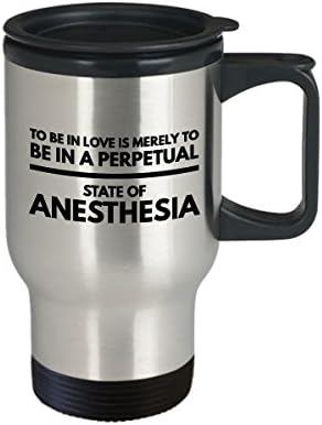 Утайка от Пътна чаша за анестезиолог Най-Забавната Уникална чаша за чай за анестезиолог Идеална идея за мъже И жени да Бъдат