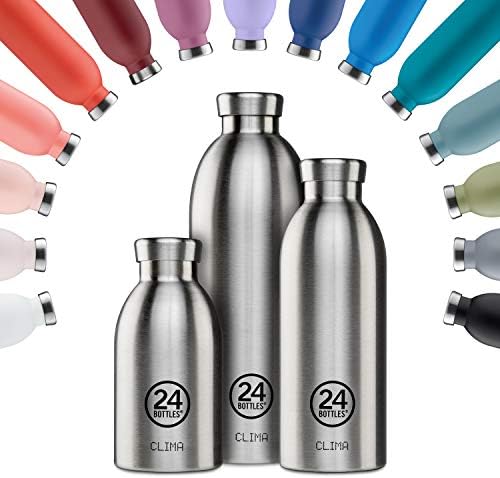 24BOTTLES Клима Bottles - Изолирано бутилка за вода с 11 грама /17 мл / 29 грама, Бутилки за вода със водонепропускливи