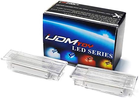 iJDMTOY (2 висококачествени led стъпални фенер, съвместими с BMW 1 2 3 4 5 7 серия X1 X3 X5 X6 и т.н., подмяна на OEM,