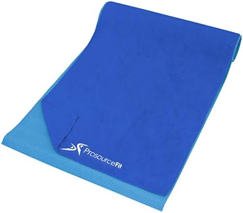 Кърпа за подложка за йога Prosource Fit Arida от Сверхпоглощающей микрофибър 68 x 24 инча за практикуване на гореща