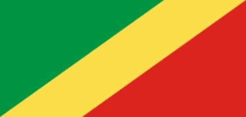 Чаша с флага на Република Конго