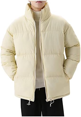 Мъжко Есенно-Зимна Горна дреха с дълъг ръкав, Модни Топло Палто, Леки Универсални якета