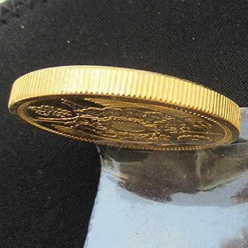 Японска Златна Монета От 20 Юана На Тестени Изделия И 13-Годишната Позлатен Копие На Възпоменателни Монети