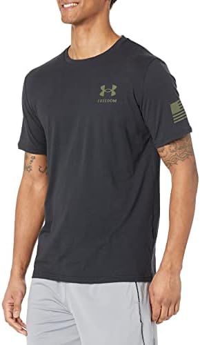 Мъжка тениска с графичен модел на Свобода на Under Armour с къс ръкав