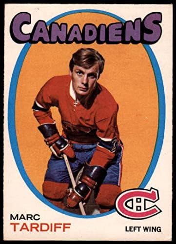 Картичка на О-Пи-Чи от 1971 г. брой 29 (хокей) Марк Тардиф от Монреал Канадиенс Оценка Отличен