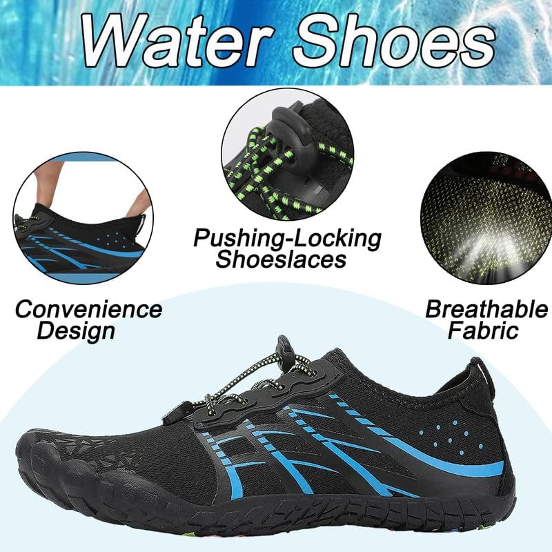 Водна обувки LIZRHA, Мъжки Водна обувки за жени, Мъже Водна обувки, Плажна обувки за мъже, Дамски Водна обувки за плуване,