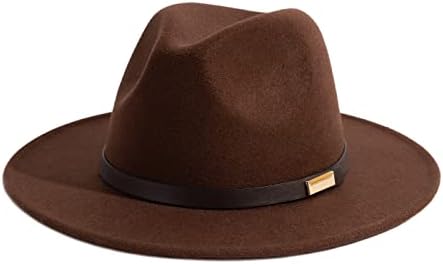 Мъжки филц шапки Gossifan, Панама с Широка периферия и Класически колан